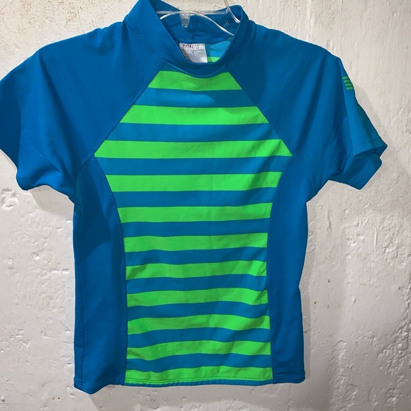 Lands' End Other - Lands End Rash Guard Bathing Suit Top XL 16